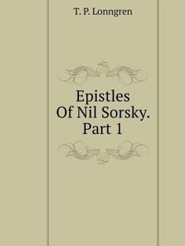 Paperback Soborniks Nil of Sora. Part 1 [Russian] Book