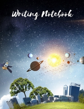 Writing Notebook: IMAGINATION Blank Storybook Journal Children's drawing and handwriting practice book ages 3 +, Pre K through 3rd grade, picture box ... five lines below to write stories 110 pages