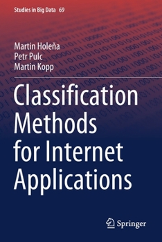 Paperback Classification Methods for Internet Applications Book