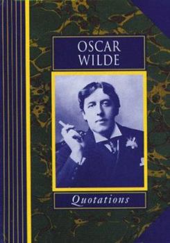 Hardcover Oscar Wilde Quotations Book