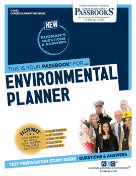 Paperback Environmental Planner (C-2662): Passbooks Study Guide Volume 2662 Book
