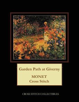 Paperback Garden Path at Giverny: Monet cross stitch pattern Book