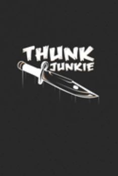 thunk junkie: 6x9 Knife Throwing | dotgrid | dot grid paper | notebook | notes