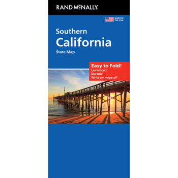 Loose Leaf California South Easy to Fold State Map: Case Book