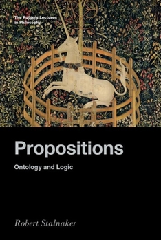 Hardcover Propositions: Ontology and Logic Book