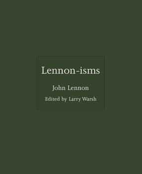 Hardcover Lennon-Isms Book