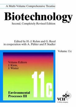 Hardcover Environmental Processes III, Volume 11C, Biotechnology: A Multi-Volume Comprehensive Treatise, 2nd Completely Revised Edition Book