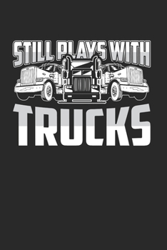 Paperback Trucker Notebook: Diary Journal 6x9 inches with 120 Blank Pages Book