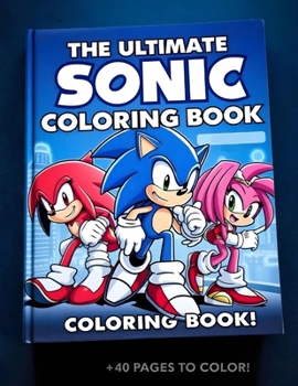 Paperback Sonic the Hedgehog Official Coloring Book - Perfect for Kids and Fans Book