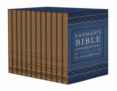 Imitation Leather Layman's Bible Commentary 12 Volume Set Book