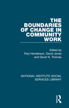 Paperback The Boundaries of Change in Community Work Book