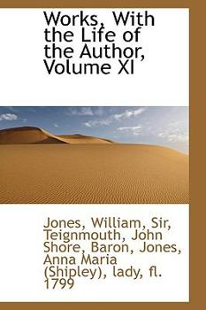 Hardcover Works, with the Life of the Author, Volume XI Book