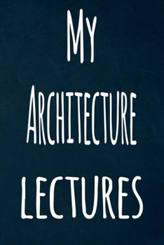 My Architecture Lectures: The perfect gift for the student in your life - unique record keeper!