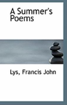 Paperback A Summer's Poems Book