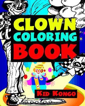 Paperback Clown Coloring Book
