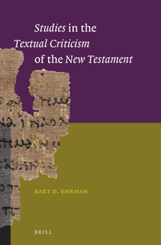 Paperback Studies in the Textual Criticism of the New Testament Book