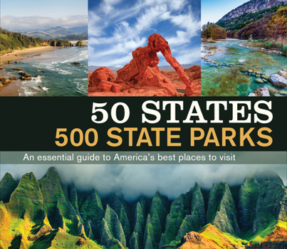 Hardcover 50 States 500 State Parks Book