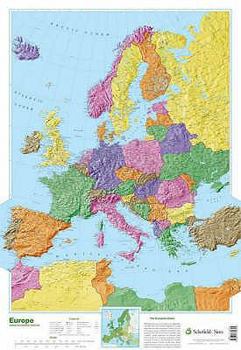 Map Map of Europe Book
