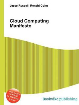 Paperback Cloud Computing Manifesto Book