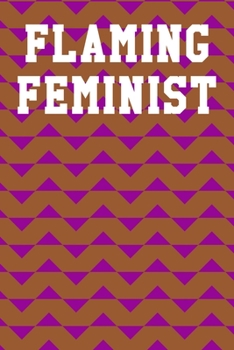 Flaming Feminist: Blank Ukelele Tab Notebook 6”x9” 120 Pages