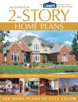 Paperback Most-Popular 2-Story Home Plans Book