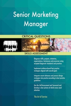 Paperback Senior Marketing Manager Critical Questions Skills Assessment Book