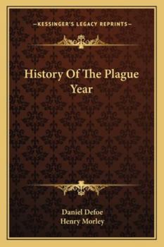 Paperback History Of The Plague Year Book