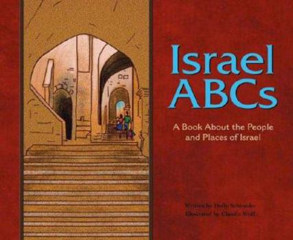 Hardcover Israel ABCs: A Book about the People and Places of Israel Book