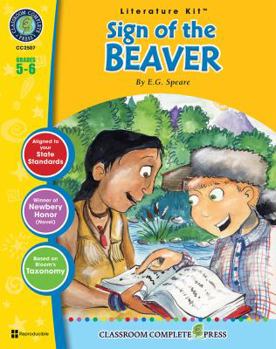 Paperback A Literature Kit for Sign of the Beaver, Grades 5-6 [With 3 Overhead Transparencies] Book