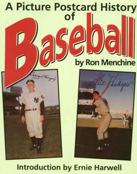 Paperback A Picture Postcard History of Baseball Book