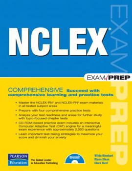 Paperback NCLEX Exam Prep [With CDROM] Book