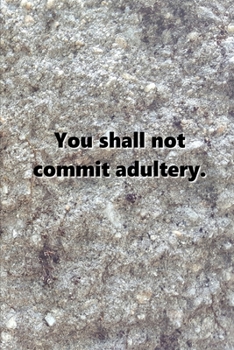 2020 Weekly Planner Religious Theme 6th Commandment Modern Stone: 2020 Planners Calendars Organizers Datebooks Appointment Books Agendas