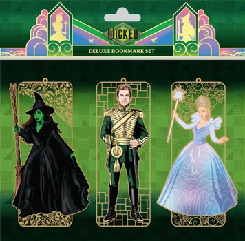 Misc. Wicked Deluxe Bookmark Set (Set of 3) Book