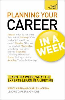 Paperback Planning Your Career in a Week a Teach Yourself Guide Book