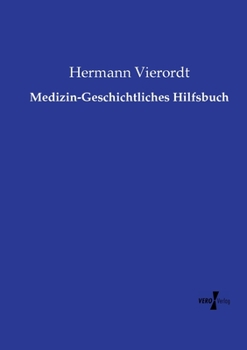 Paperback Medizin-Geschichtliches Hilfsbuch [German] Book