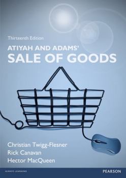 Hardcover Atiyah and Adams' Sale of Goods Book