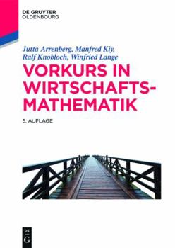 Paperback Vorkurs in Wirtschaftsmathematik [German] Book