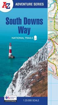 Paperback South Downs Way: With Ordnance Survey Mapping Book