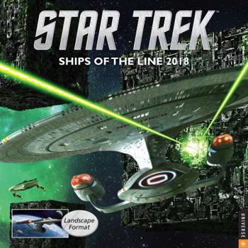 Calendar Star Trek 2018 Wall Calendar: Ships of the Line Book