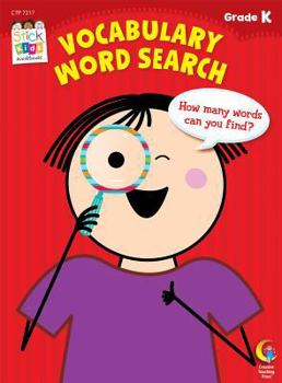 Vocabulary Word Search, Grade K