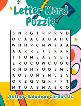 Paperback Letter Word Puzzle Book