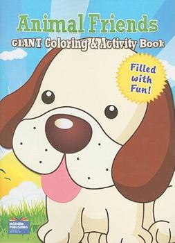 Paperback Animal Friends Giant Coloring & Activity Book