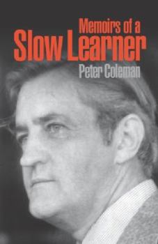 Paperback Memoirs of a Slow Learner Book