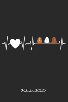 Herzschlag Meerschweinchen: Notizbuch / Tagebuch Meerschweinchenfreund- DIN A5 120 Seiten punktiert / Punkteraster - Meerschweinchen Geschenk (German Edition)