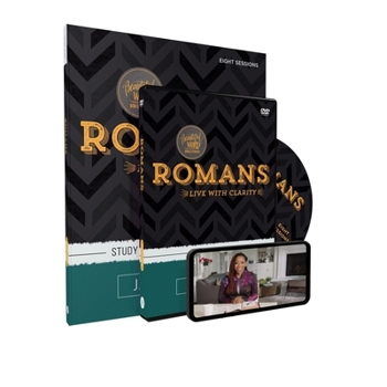 Paperback Romans Study Guide with DVD: Live with Clarity Book