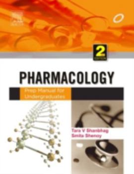 Paperback Prep Manual for Undergraduates: Pharmacology Book