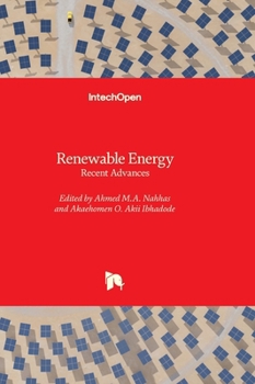 Hardcover Renewable Energy - Recent Advances Book