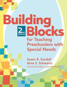 Paperback Building Blocks for Teaching Preschoolers with Special Needs, Second Edition [With CDROM] Book