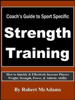Paperback Coach's Guide To Sport Specific Strength Training Book