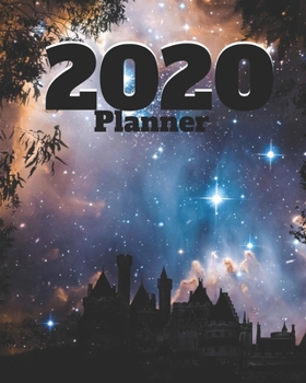 Paperback 2020: Monthly/Weekly Planner for lovers of the night sky; astronomy gift Book